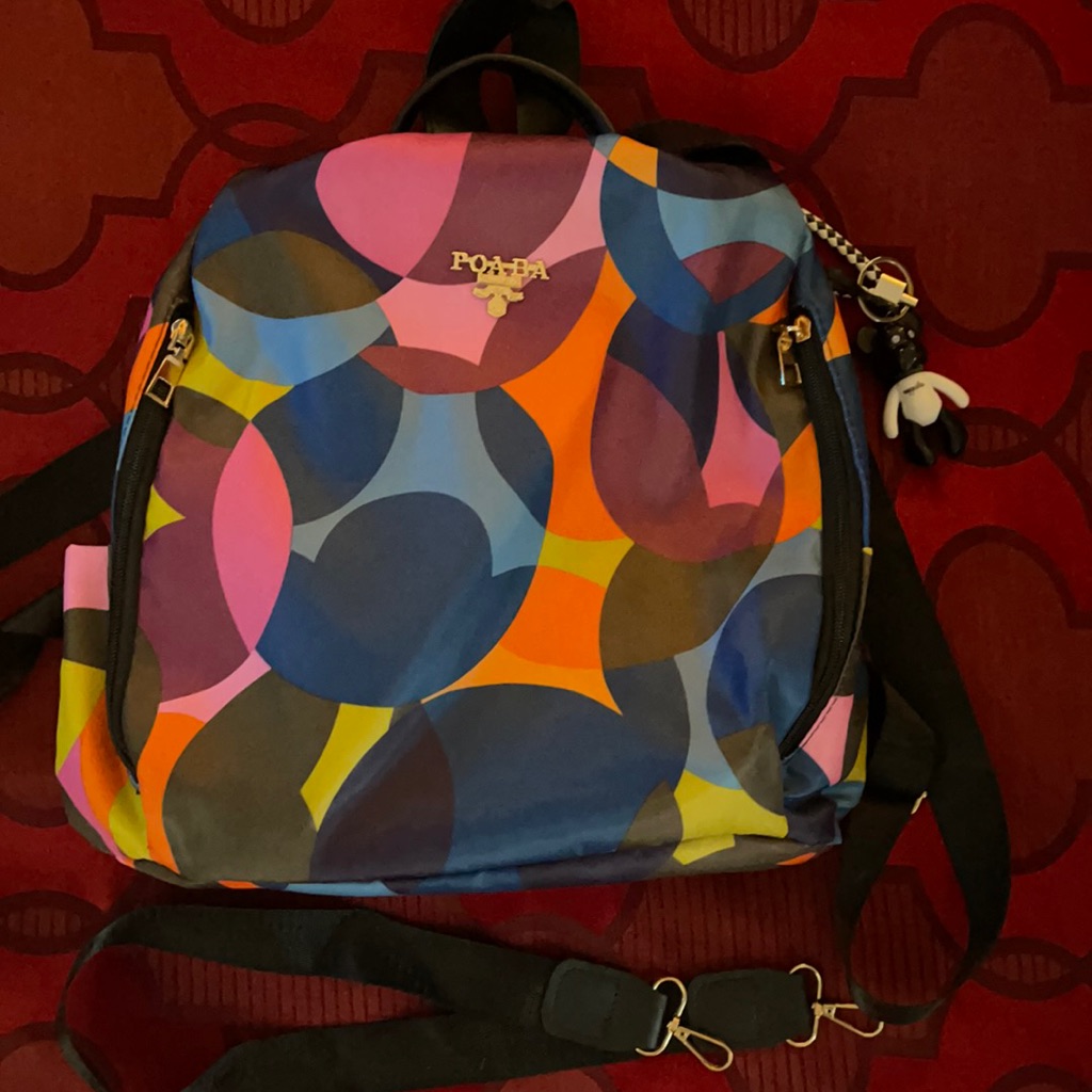 Multicolored Backpack